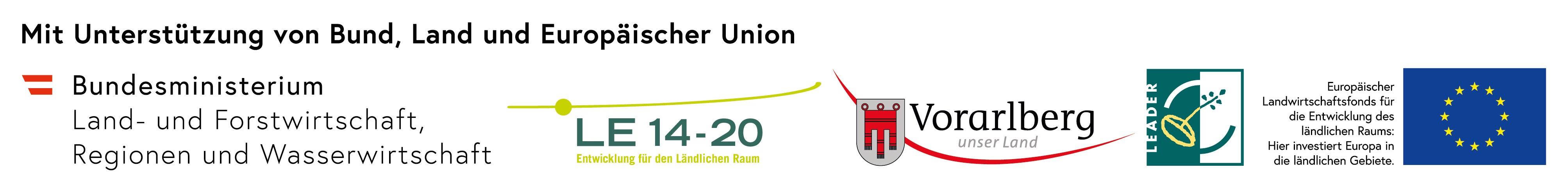 Logo vom Bund Land EU 2020